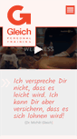Mobile Screenshot of gleichpersonaltraining.com